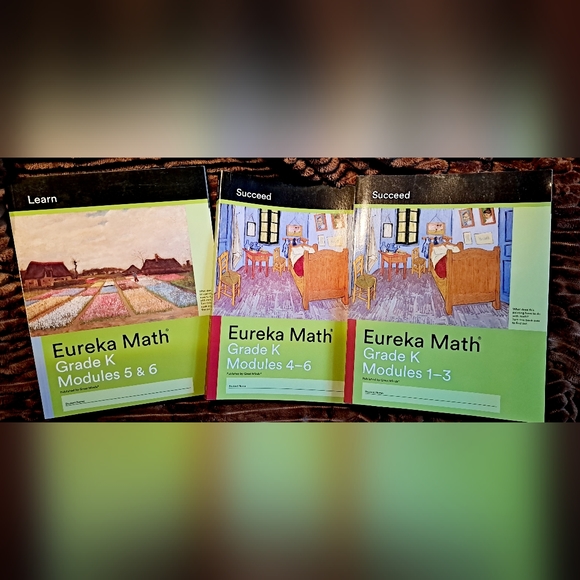 Kindergarten Eureka Math Modules 1-6, Learn Module 5-6 Never Used - Picture 1 of 10